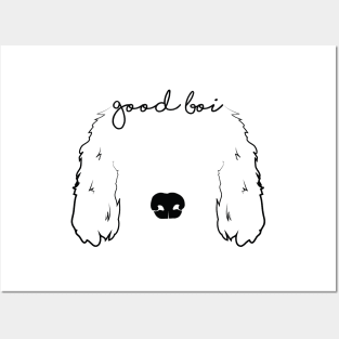 Good Boi-Goldendoodle Posters and Art